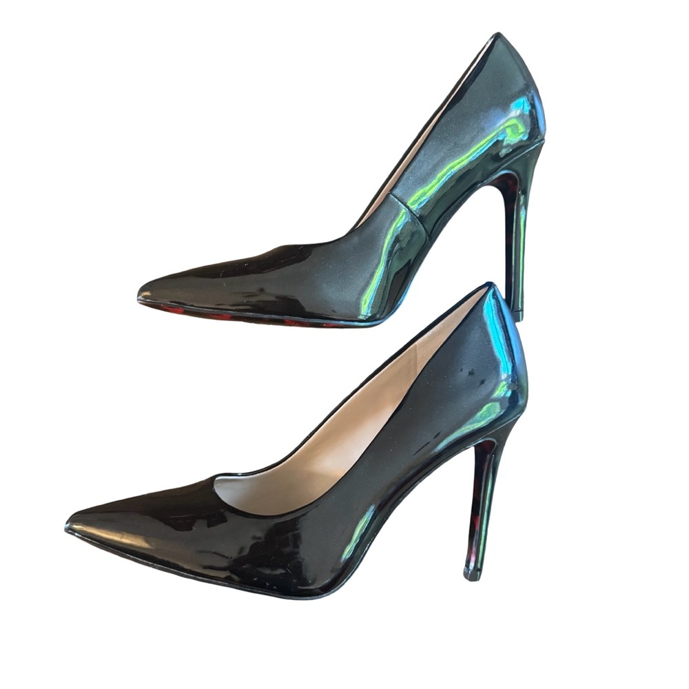 Mix No. 6 Patent Black High Heels